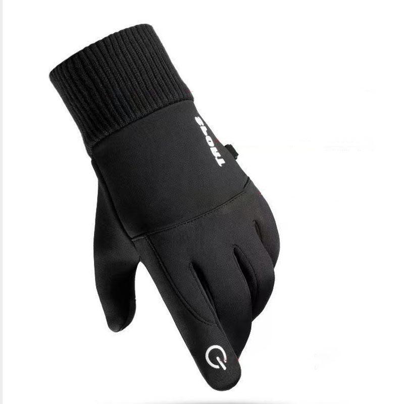 Outdoor Gloves, 1 Pair Non-slip Windproof & Waterproof Sports Gloves, Warm Gloves for Men, Sports & Outdoor Accessories