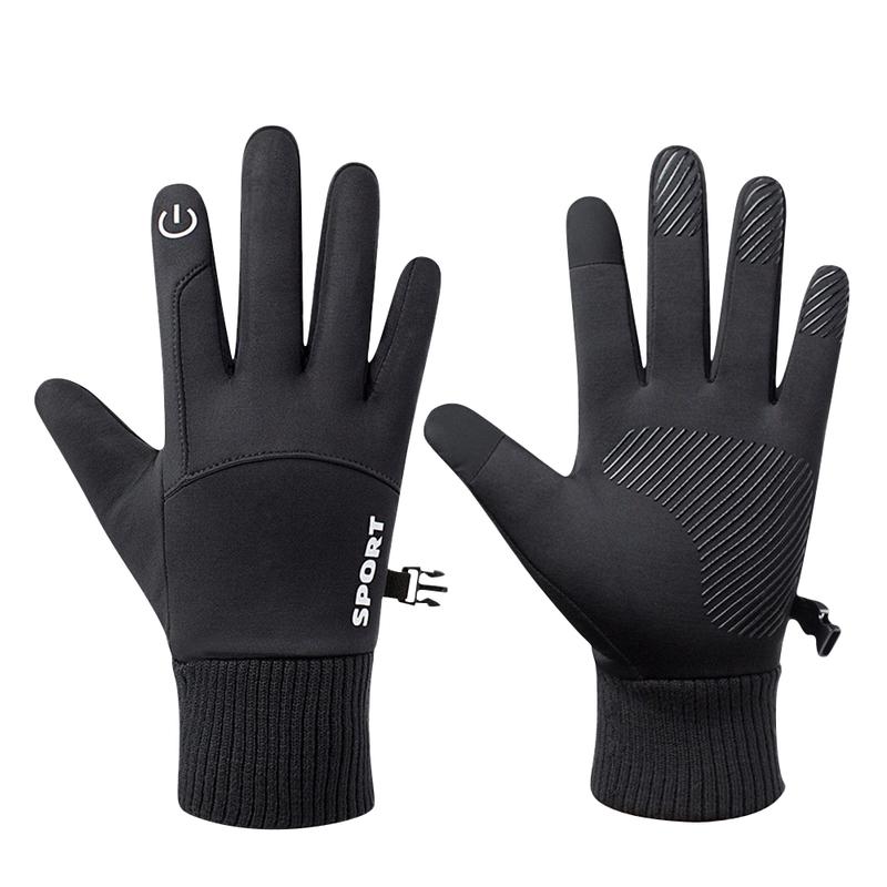 Winter Cycling Motorcycle Gloves Touch Screen Waterproof Warm Thermal For Men Women