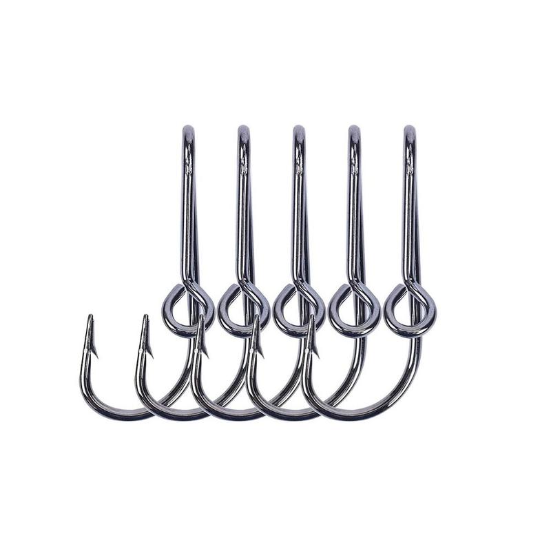 Fish Hook Hat Clip (5pcs), High Carbon Steel Buckle Wallet Hat Tie Pin, Fishing Accessories for Outdoor Camping