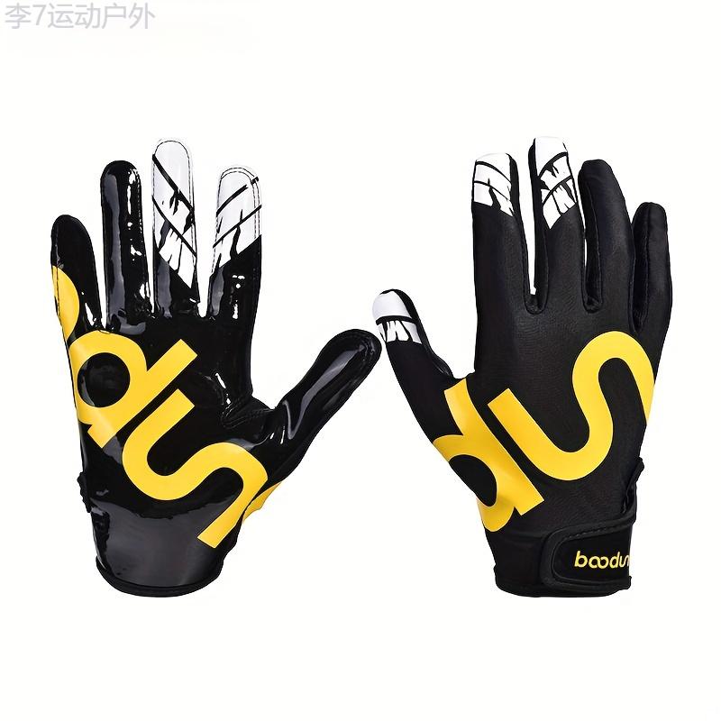 Comfortable Silicone Batting Gloves, Non-Slip Baseball Gloves For Outdoor Hitting Training