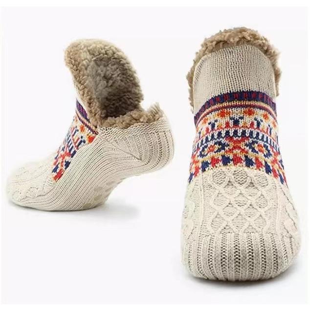 Fall and Winter Floor Socks Home Warm Women Men Socks Snow Socks Sleep Carpet Socks Slippers Socks Men Non-slip Yoga Socks 2024