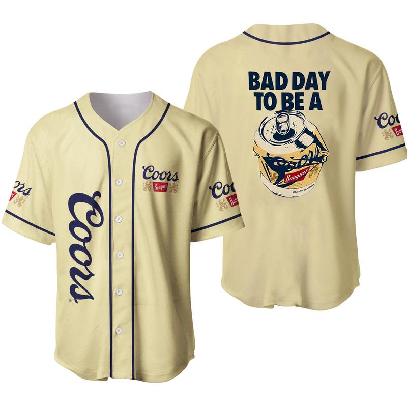 Bad Day To Be A Busch Light Multiple Drinks Unisex Baseball Jersey