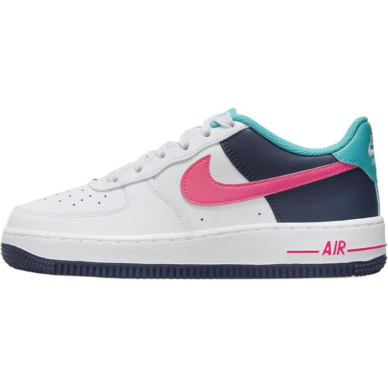 Nike Air Force 1 BG White Racer Pink-Thunder Blue (HF4793 100)