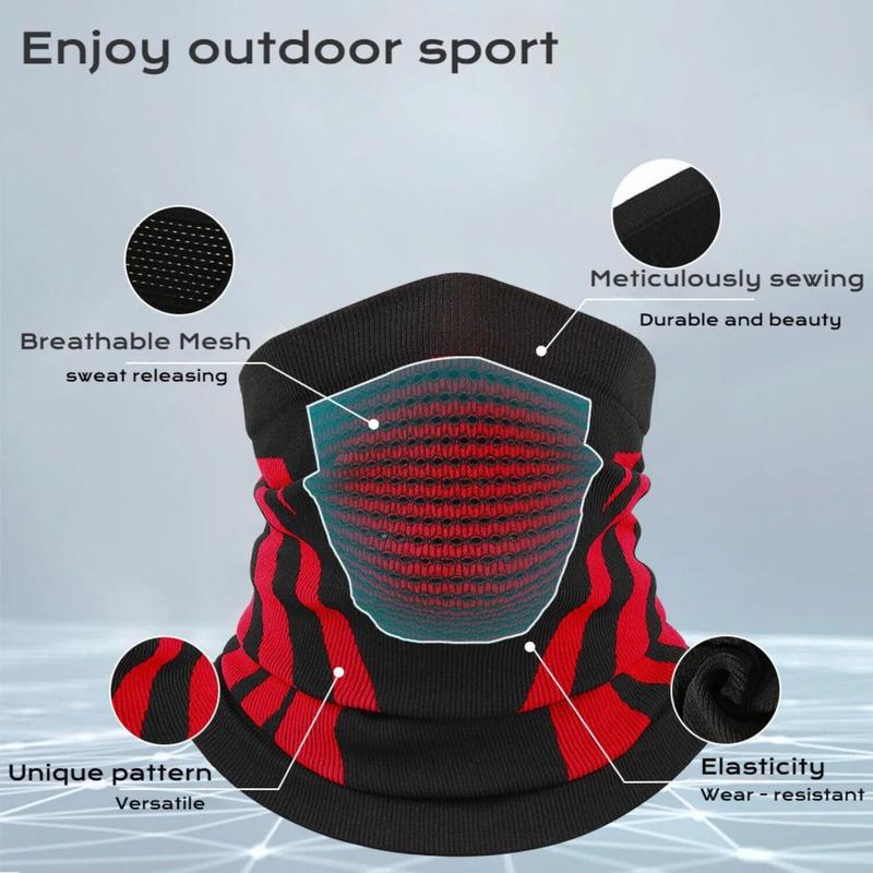 Ultimate Winter Gear Arctic Windproof Neck Warmer Gaiter Versatile Face Mask, Balaclava, and Bandana for Skiing, Snowboarding, and Outdoor Activities