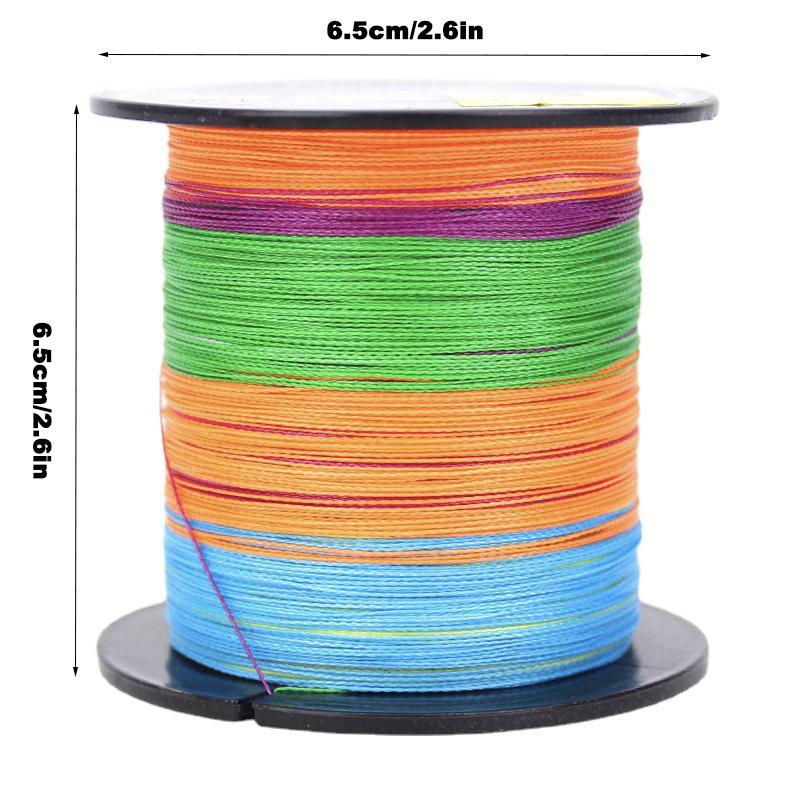 4-strand Multifilament Braided Fishing Line, 500m 1640ft Fishing Line, Strong Durable & Long-lasting Fishing Line, Fishing Tackle, Fishing Accessories for Summer Outdoor Fishing, Fishing Lures, Fishing Equipment, Christmas Gift