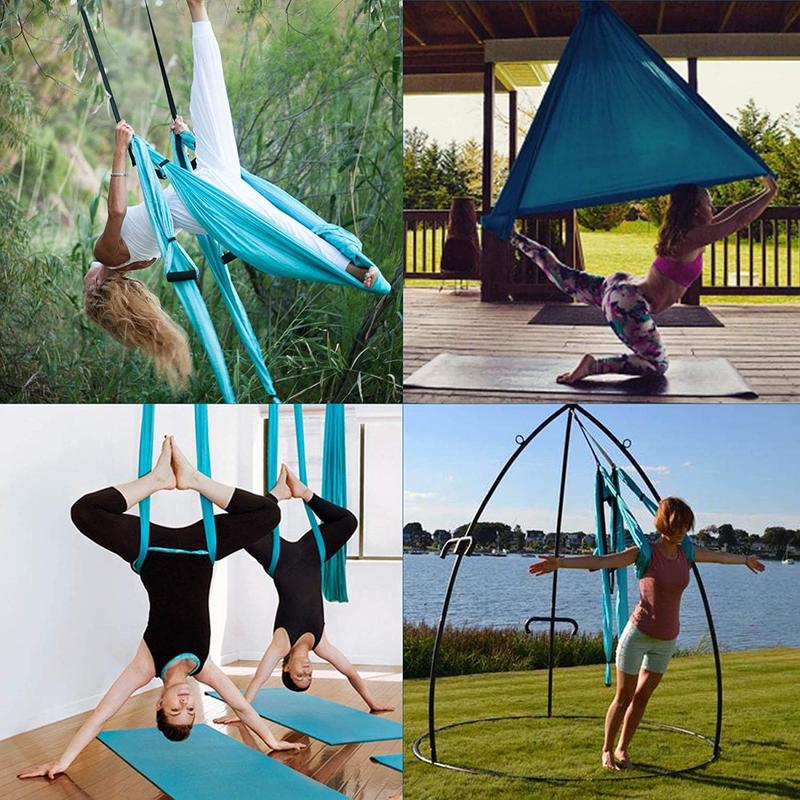 Aerial Yoga Swing Set,Ultra  Yoga Hammock Trapeze Extension,Antigravity Ceiling Hanging Yoga Sling Inversion Exercises