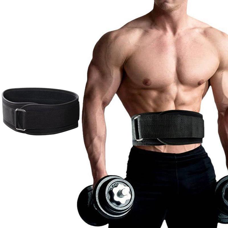 Adjustable Waist Trainer, Self-locking Security Waist Protector for Men & Women, Sports Training Belt for Squat, Hard Pull, Lifting, Christmas Gift