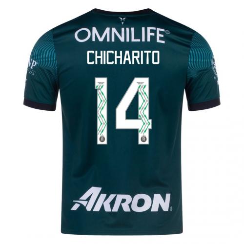 23-24 CHICHARITO #14 Chivas Home Soccer Jersey