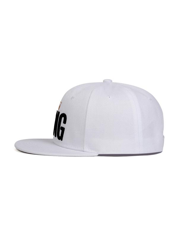 Solid Color Letter Embroidered Hip Hop Baseball Cap, Casual Outdoor Sports Hat for Men & Women, Adjustable Sun Protection Hat