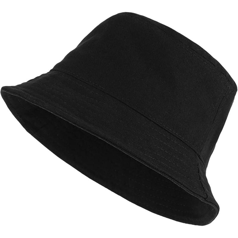 Bucket Hat for Women Men Cotton Summer Sun Beach Fishing Cap