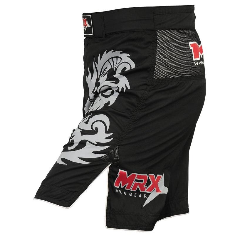 MRX MMA Fighting Shorts for Men - Grappling Fight Short 1102 - Stretch Taslan Fabric - Slim Fit - All Season Sports Clothing