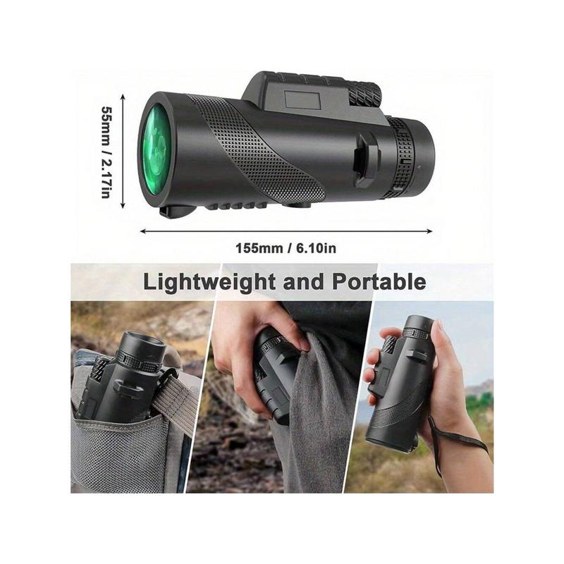 8x42 High-Resolution Night Vision Telescope: Perfect For Camping, Hiking, Birdwatching, And More