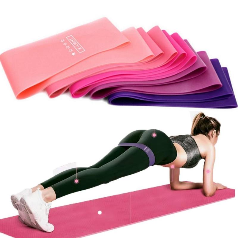 Gradient Yoga Tension Belt, 5pcs Different Resistance Band with Storage Bag, Sports Band for Butt Lift, Body Shaping, Fitness, Gym Accessories, Gymtok