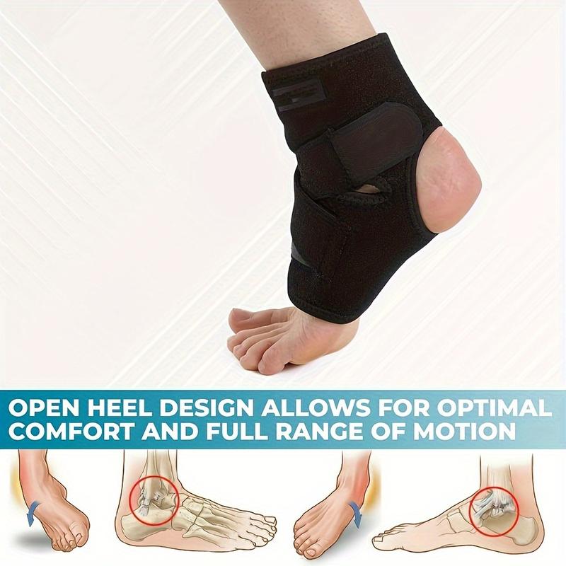 2pcs adjustable ankle support compression package, suitable for sports, running, basketball, volleyball - foot tendon support, used for anti sprain recovery - ankle support for women and men