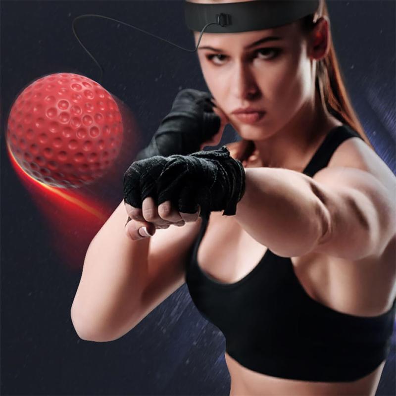 Boxing Reflex Ball Set Boxing Training Balls with Headband for Training at Home to Improve Speed and Hand Eye Coordination Boxing Game MMA Gear Punching Equipment for Kids