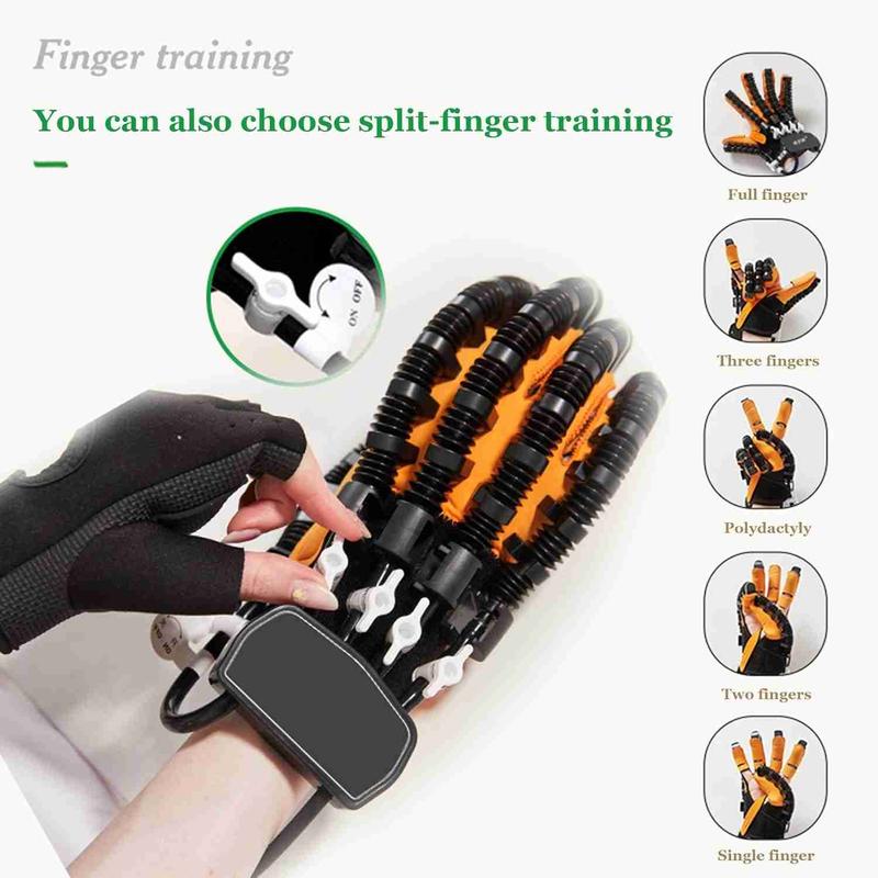 Grip Strength Trainer,Hand Gripper Strengthener,Hand Therapy Equipment,Stroke Therapy Equipment for Adults,Rehabilitation Robot Gloves,Massager,Robot Hand,Christmas the Most Thoughtful Gift for the Elderly