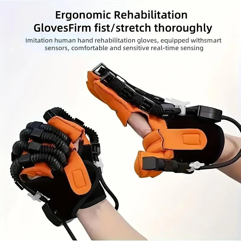 Grip Strength Trainer,Hand Gripper Strengthener,Hand Therapy Equipment,Stroke Therapy Equipment for Adults,Rehabilitation Robot Gloves,Massager,Robot Hand,Christmas the Most Thoughtful Gift for the Elderly