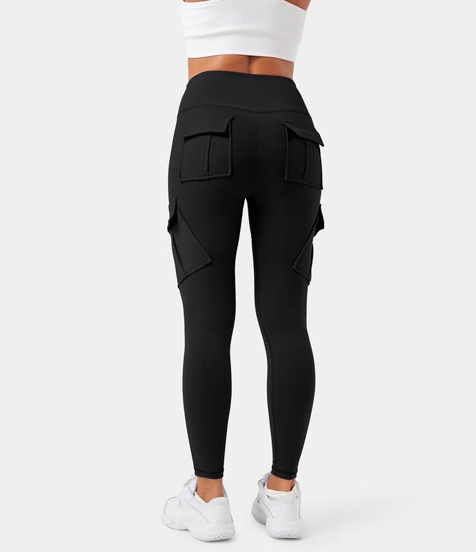 Halara High Waisted Cargo Pocket Skinny Yoga Leggings