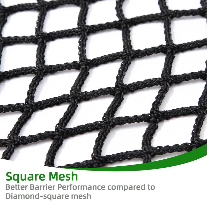 Golf Practice Net, Durable Nylon Sports Netting for Golf, Baseball, Hockey, Soccer, Adjustable Sizes for Backyard, Indoor & Outdoor Use