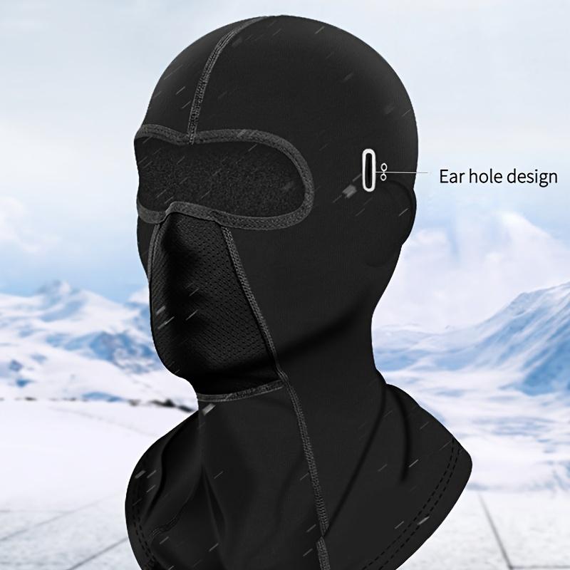 WarmthGuard Fleece Balaclava - Balaclavas for Winter Sports Enthusiasts - Windproof, Cold-Resistant, and Breathable Face Mask for Skiing, Snowboarding, and Outdoor Activities