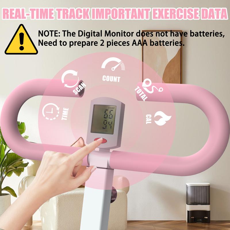 [SAYGOGO] Squat Machine for Home, Assist Trainer for Glutes Workout Foldable with Resistance Bands, for Botty Glutes Butt Thighs, Ab Back Leg Press Hip Thrust for Home Gym Fitness