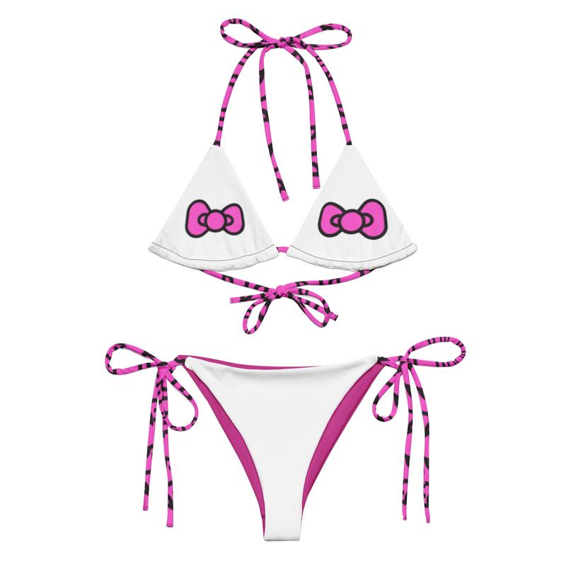 Hello Bitty Bow String Bikini