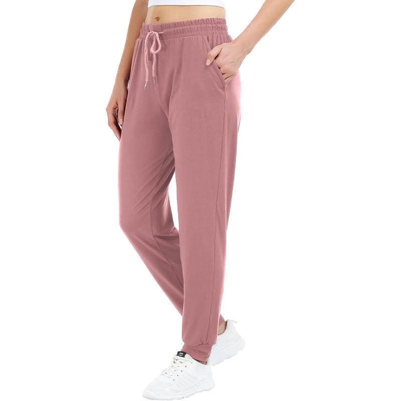 4 count Women's Lightweight Sweatpants with Pockets for Running Yoga Workout