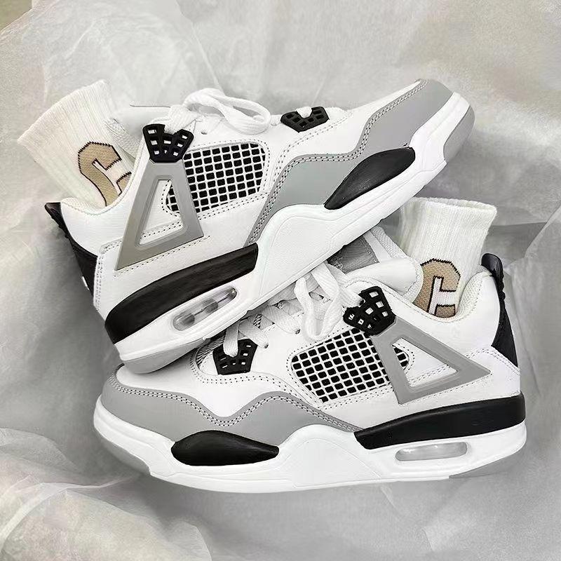 Hong Kong Air Cushion Basketball Sneaker Men and Women Couple Lightweight Student Casual Shoes