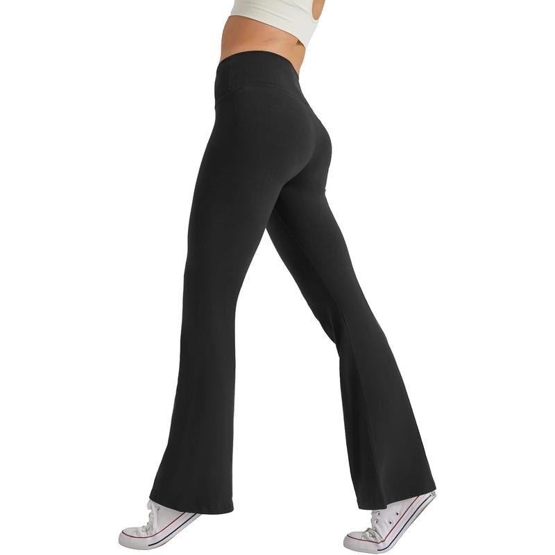 JEKAOYI Women's High Waist Tummy Control Bootcut Yoga Pants Workout Flare Leggings