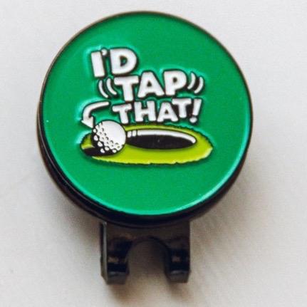 Custom Golf Ball Markers with Magnetic Hat Clips