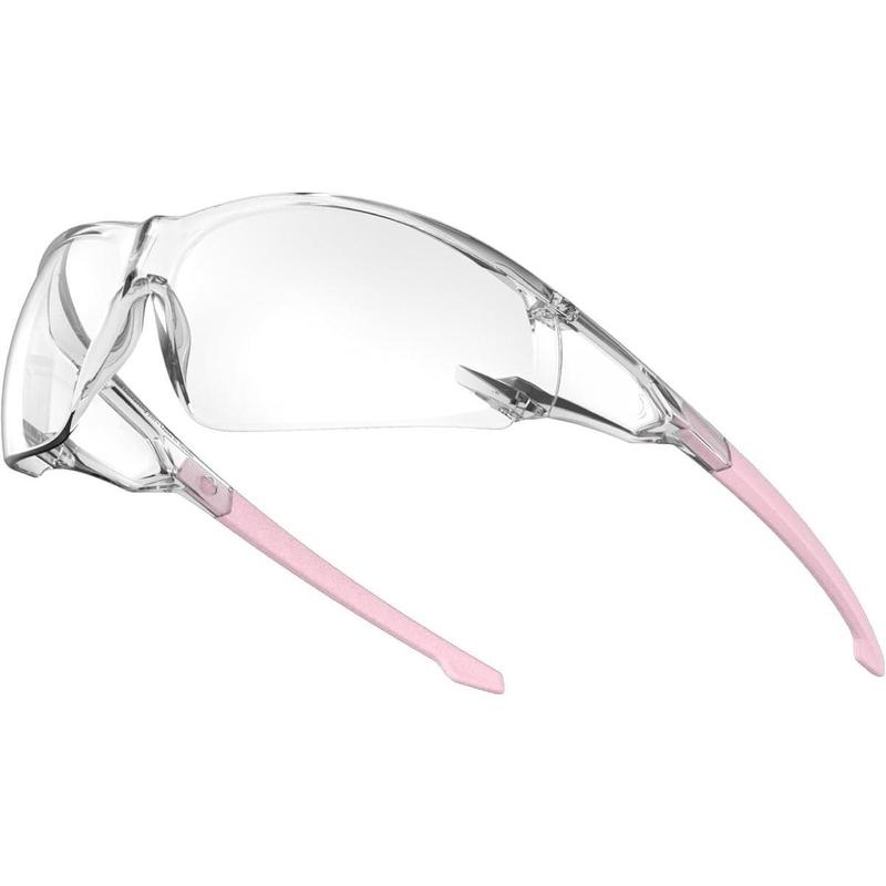 Lightweight Protective Anti-Fog Wrap-Around Clear Shooting Safety Glasses with ANSI Z87.1 Scratch Resistant