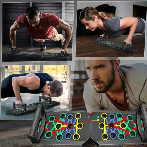 Ultimate Foldable Push-Up Board – Portable Home Gym for Full-Body Workouts | Durable Strength Training Gear for All Levels