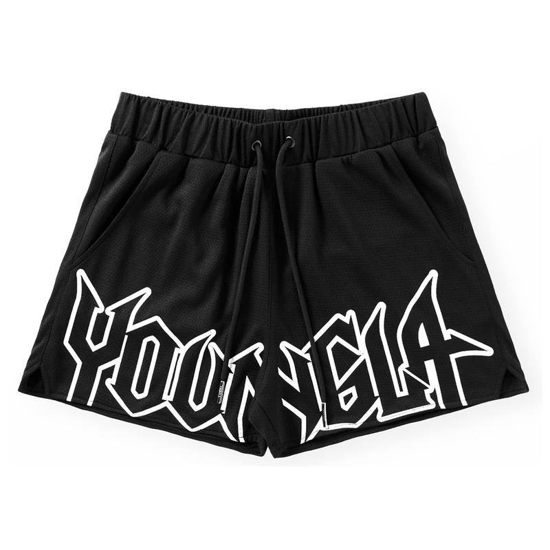 Youngla Short Sports Fitness Shorts Quick Drying Breathable Basketball Training Shorts