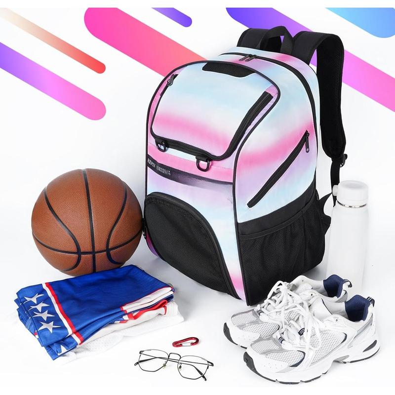 Basketball Bag, Large Basketball Backpack with Shoe Compartment and Ball Holder for daughter son, Water Resistant Soccer Bag for   Equipment Fits Volleyball Football Gym