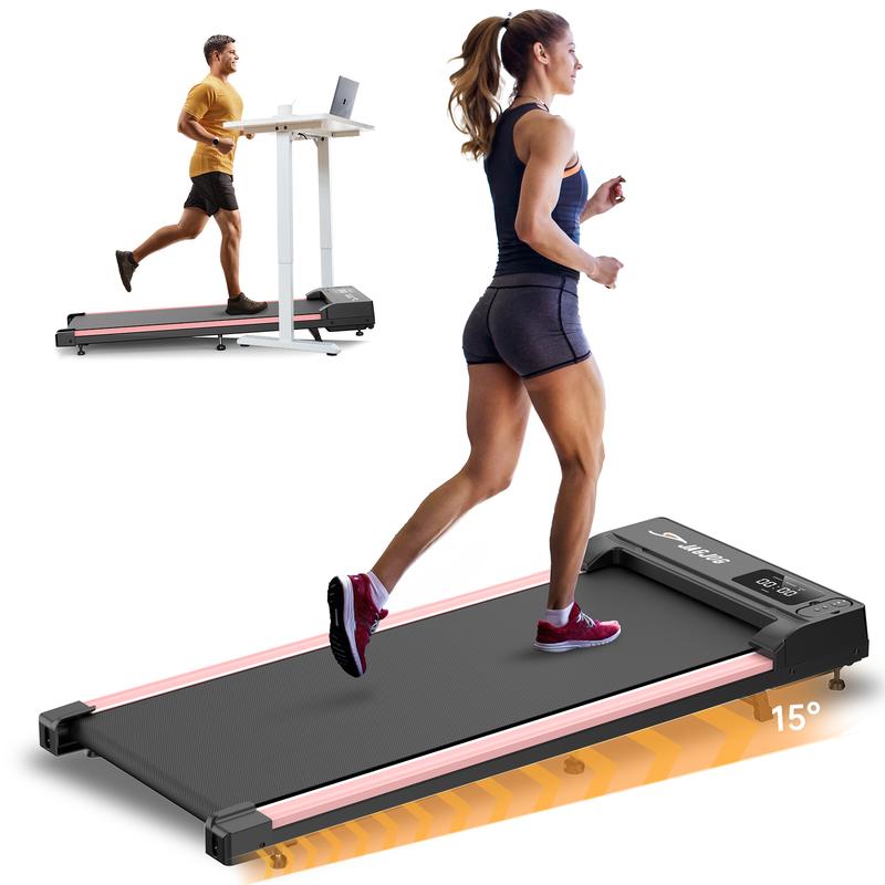 JAGJOG walking pad treadmill with incline affordable workout equipment for home gym 4 in 1 Under Desk for 265 plus lbs low noise exercise