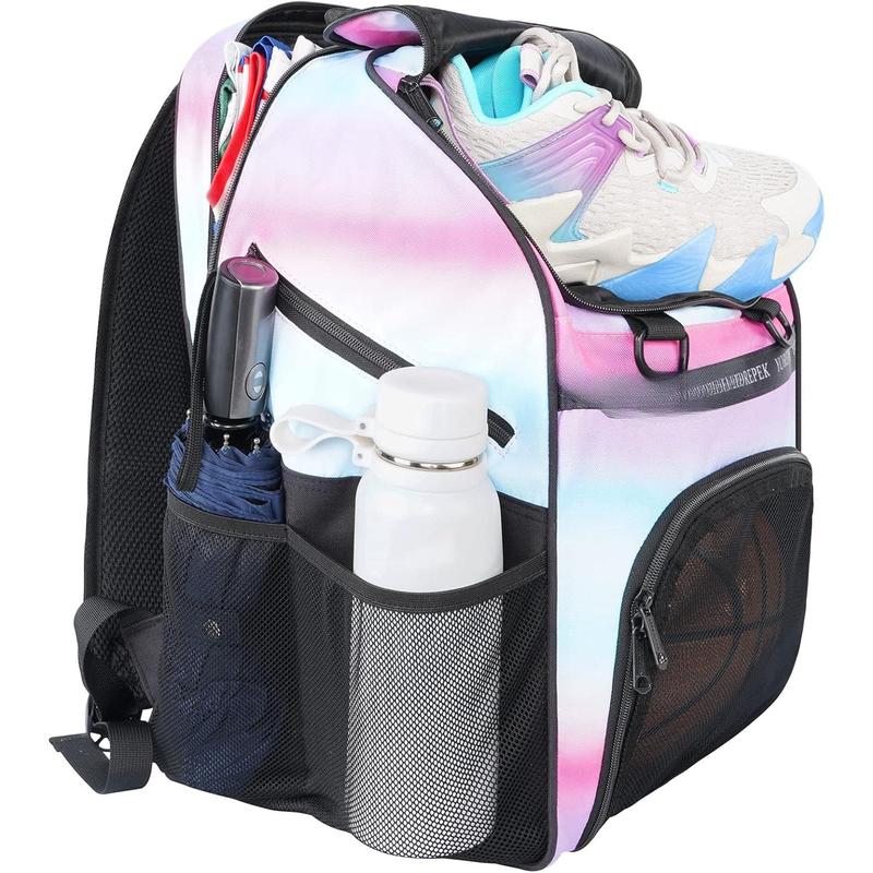 Basketball Bag, Large Basketball Backpack with Shoe Compartment and Ball Holder for daughter son, Water Resistant Soccer Bag for   Equipment Fits Volleyball Football Gym