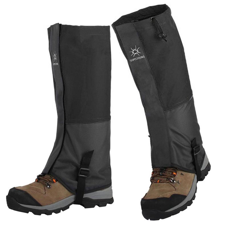 Christmas Waterproof Snow Boot Gaiters, 1 Pair Anti-tear Hiking Gaiters, Leg Gaiters for Men & Women, Gaiters for Hiking, Snowshoeing, Hunting, Climbing, Running