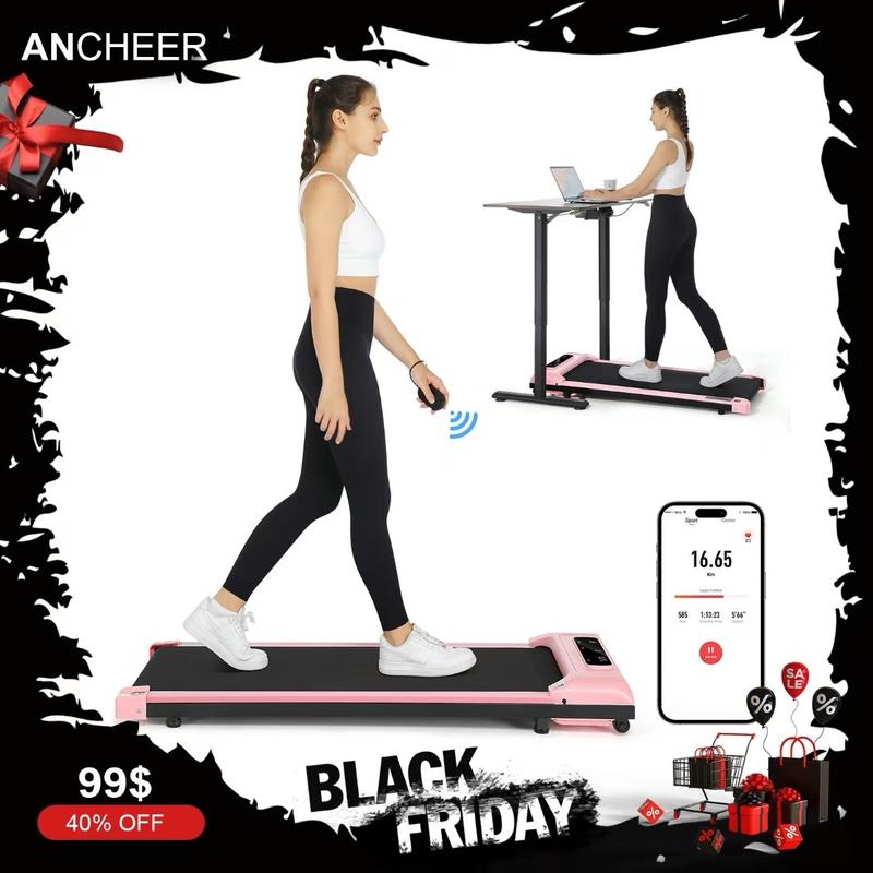 Pink Treadmill - Perfect for Exercise and Running - Household Appliance