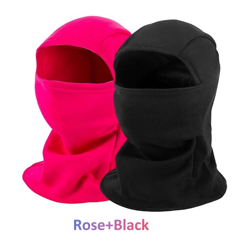 2 Pack Thermal Cap 3-in-1 Men's & Women's Winter Warm Cold, Motorcycle Mask, Ski Mask,Winter Essentials