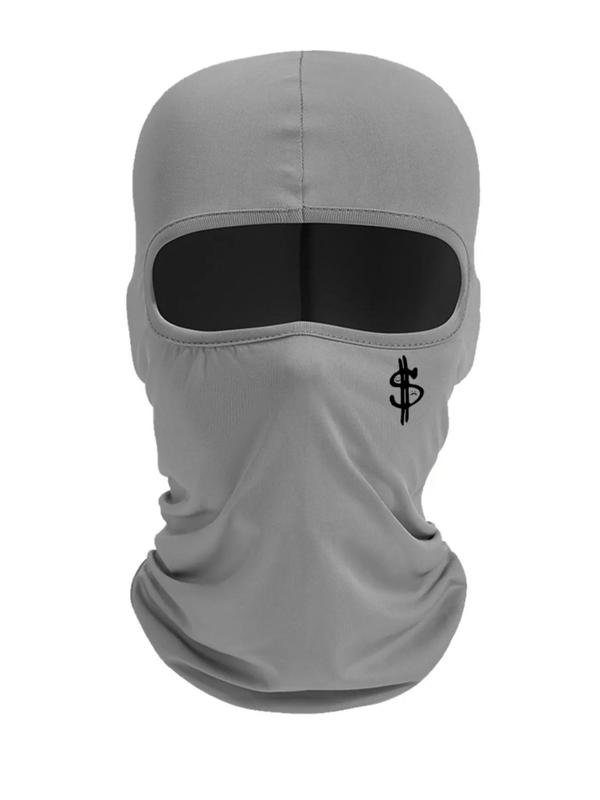 Summer Creative Dollar Print Balaclava Mask, Breathable Full Face Mask, Sun Protection Face Covering for Men & Women, Cute Face Mask for Outdoor Sports