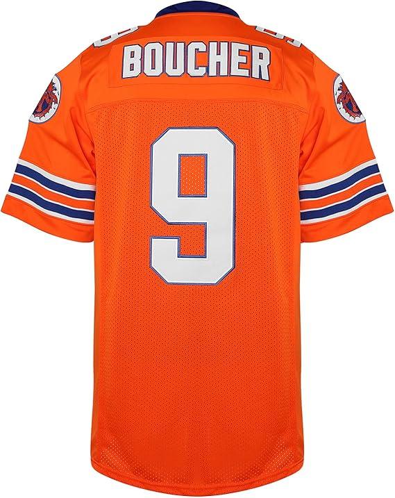 Phoneutrix Bobby Boucher #9 The Waterboy Adam Sandler Movie Mud Dogs Bourbon Bowl Football Jersey - Men's Sports Apparel