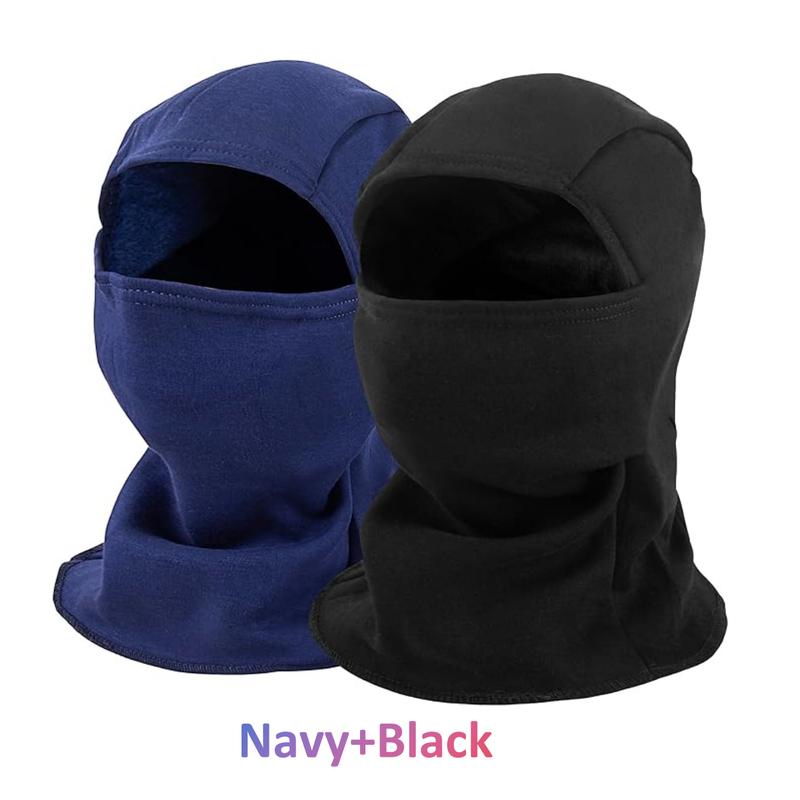 2 Pack Thermal Cap 3-in-1 Men's & Women's Winter Warm Cold, Motorcycle Mask, Ski Mask,Winter Essentials