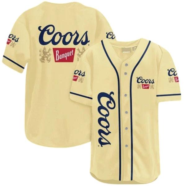 Coors Banquet Baseball Jersey, Coors Banquet Shirt, Coors Banquet Jersey Shirt,  Beer Lover Jersey For Men And Women