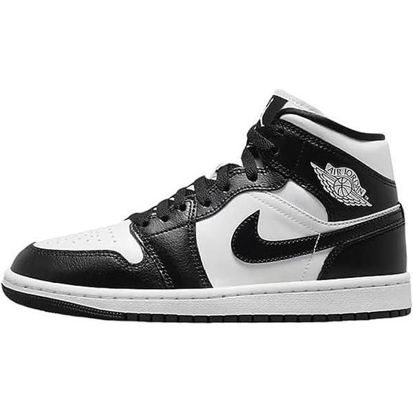 Women's Air Jordan 1 Mid White Black-White (DV0991 101)