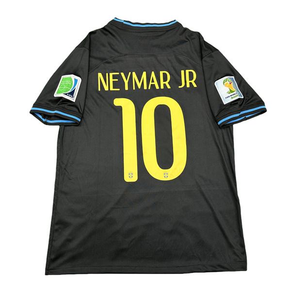 NIKE 2014 Brazil Jersey 10 NeymarJr Short Sleeve Soccer Jerseys