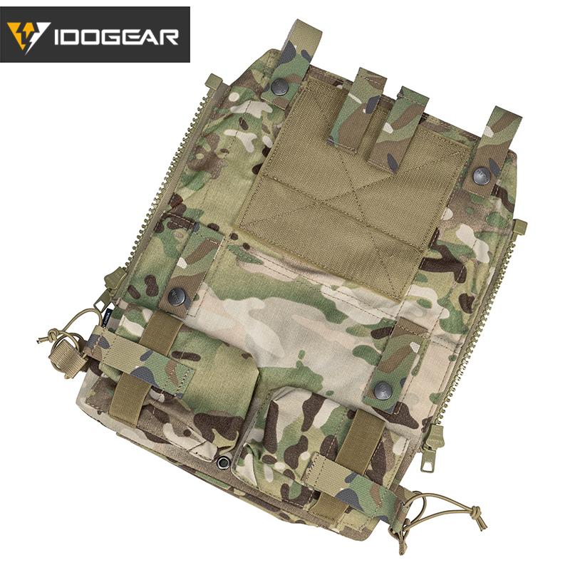 IDOGEAR Tactica Pouch Bag Zip On Panel W  Mag Pouch for AVS JPC2.0 CPC 3573