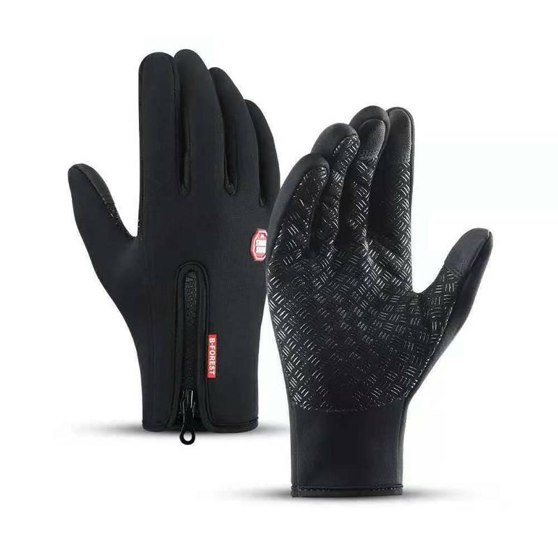 1 Pair Thermal Insulation Waterproof Non-Slip Touchscreen Gloves for Winter Sports Enthusiasts - Warm, Fleece-Lined, Windproof, and Durable - Ideal for Skiing, Snowboarding, and Outdoor Activities