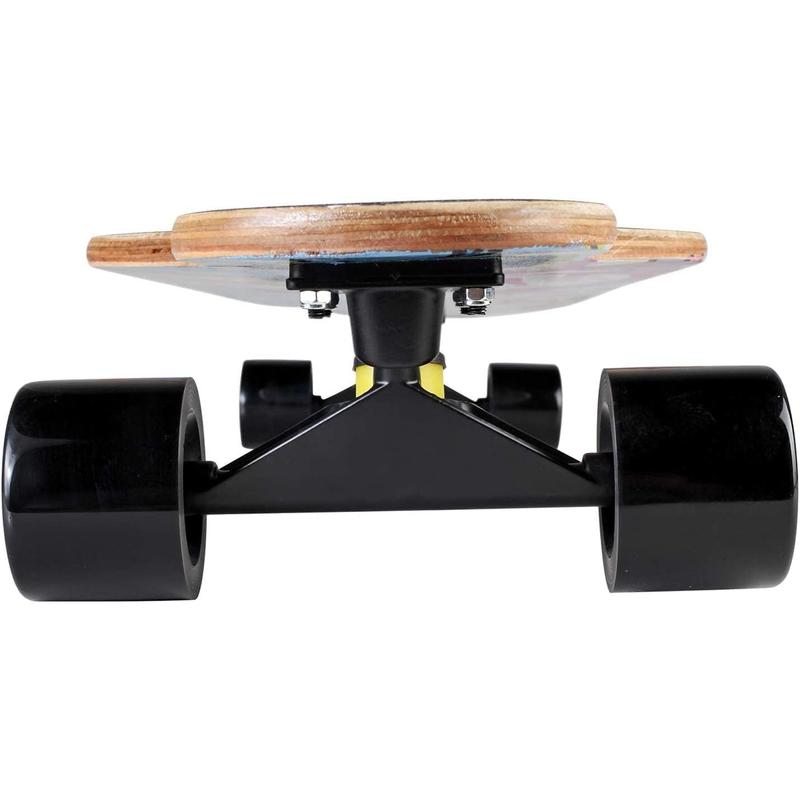 31 Inch Small Longboard Carving Cruising Skateboard for Kids Teens Adults