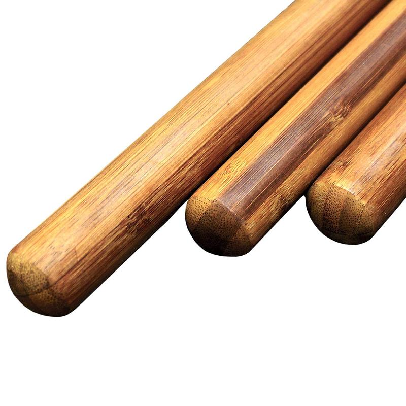 Bamboo Bo Staff Round End