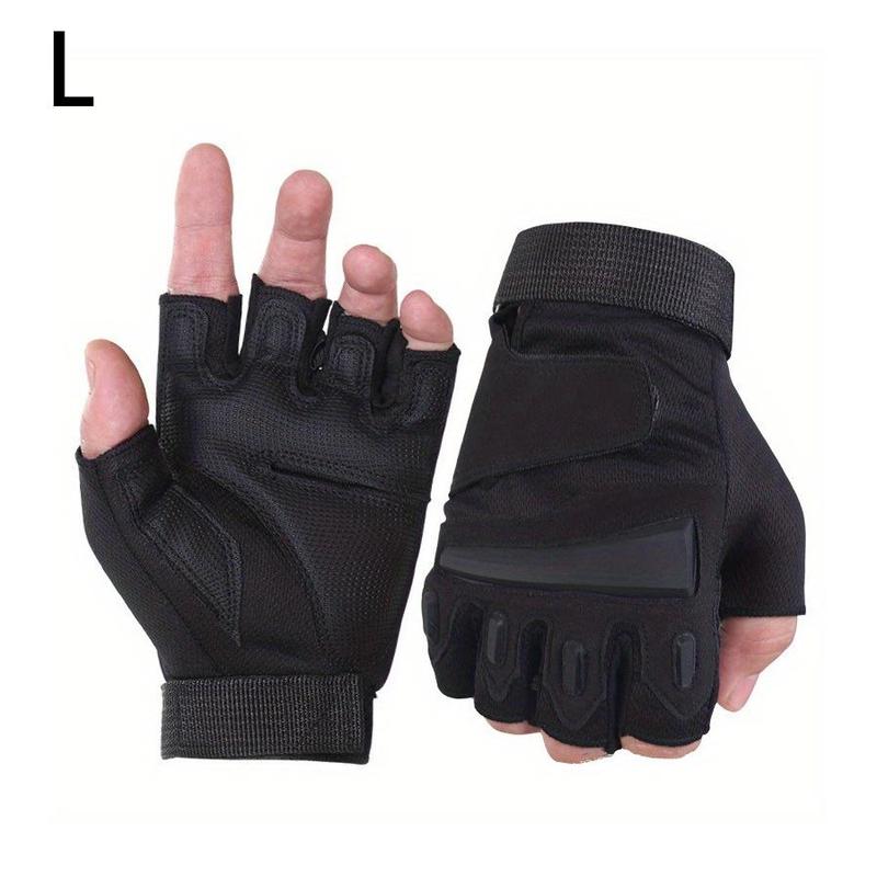 Breathable Non-slip Sports Gloves, 1 Pair Outdoor Cycling Gloves, Half Finger Gloves for Men & Women, Sports Gloves for Outdoor Cycling Running